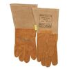 SOFTouch™ top grain reverse pigskin welding glove with reinforced thumb